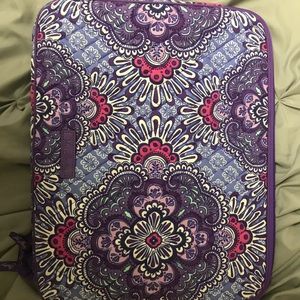 Vera Bradley Laptop Sleeve Lilac Tapestry